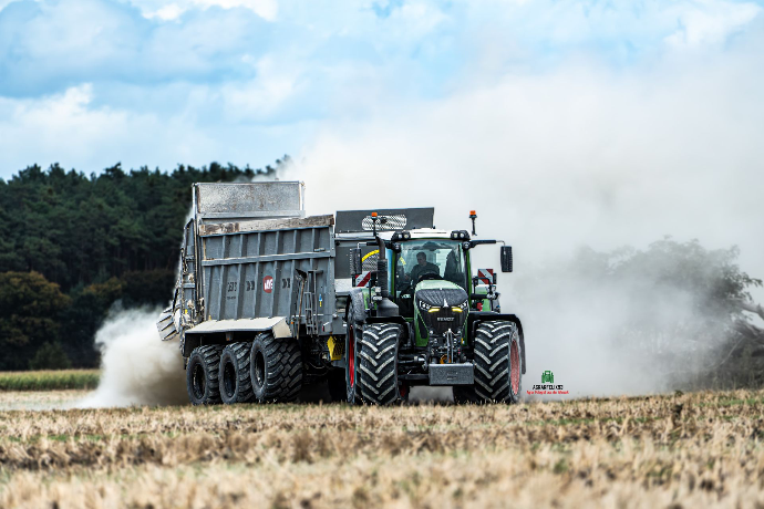 HAWE-Streuer im Einsatz